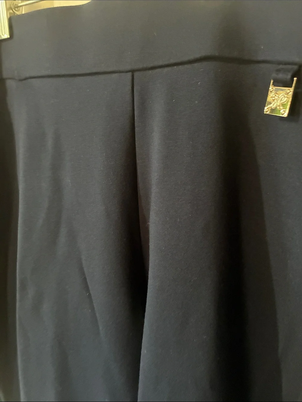RAFAELLA Comfort-Women’s Stretchy Waist Navy Blue Pull On Pants Sz 10 EUC